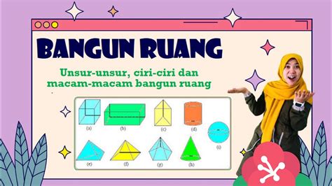 Matematika Kelas 6 Semester 2 Mengenal Bangun Ruang Unsur Dan Ciri