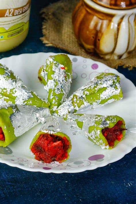 Kaju Paan Indian Sweets Recipe Mints Recipes