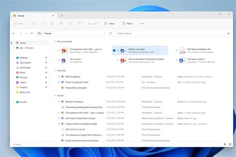 Microsoft Starts Testing File Recommendation System In Explorer