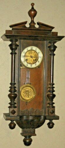 Friedrich Mauthe Schwenningen Clock Vienna Regulator 8 Day Chime