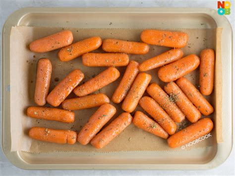 Balsamic Roasted Carrots Recipe | NoobCook.com