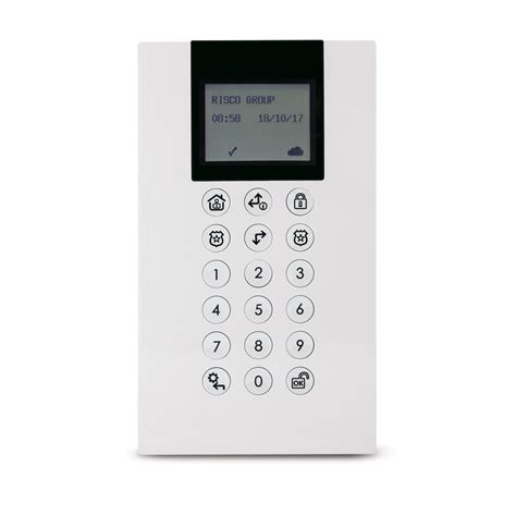 Risco Wired Panda Keypad With Inbuild Prox Reader Suits Lightsys And