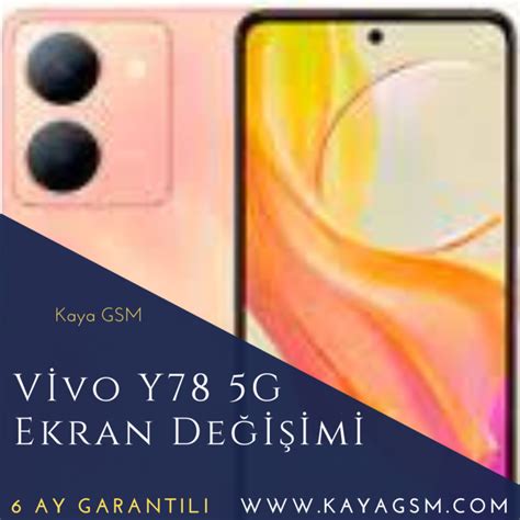 Vivo Y G Ekran De I Imi Acil Cep Tamiri Kaya Gsm