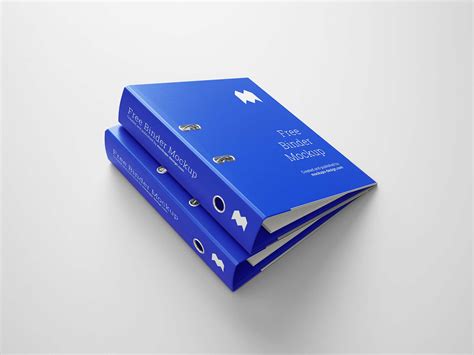 Free Binder Mockup Psd