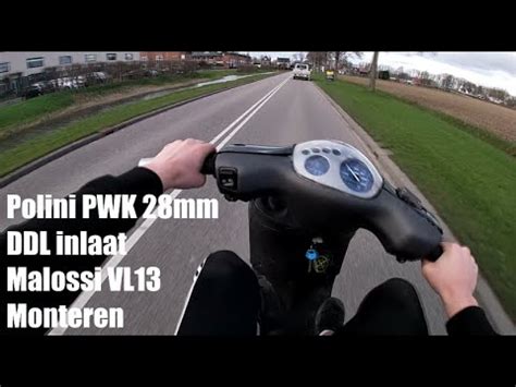 Piaggio Zip Cc Mm Pwk Monteren Pov Youtube