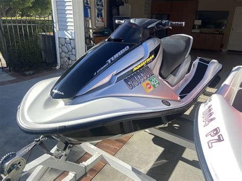 Honda Aquatrax Turbo 1200 Pwc Watercraft 4 Stroke Seadoo Jetski 2 Seat