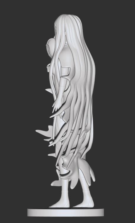 STL file Shiro - Wretched Egg - from Deadman Wonderland 🥚・3D print ...