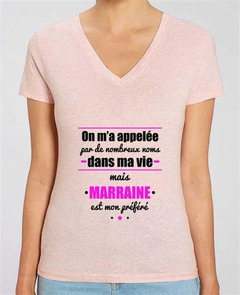 Tee Shirt Femme Col V Stella Evoker On M A Appel Par De Nombreux Noms