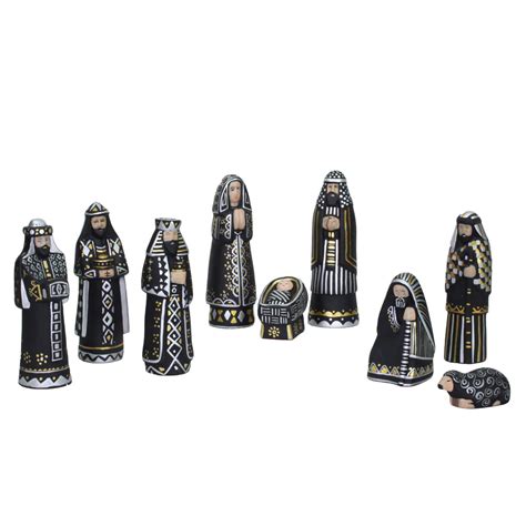 Buy Handpainted First Noel Nativity Set Nativity Sets For Christmas