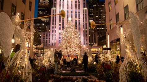 Rbol De Navidad Rockefeller En Ny Historia Del Rbol Navide O M S