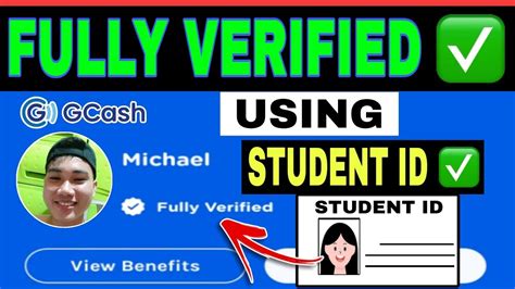 How To Fully Verify Gcash Account Using Student Id 2024 How To Fully