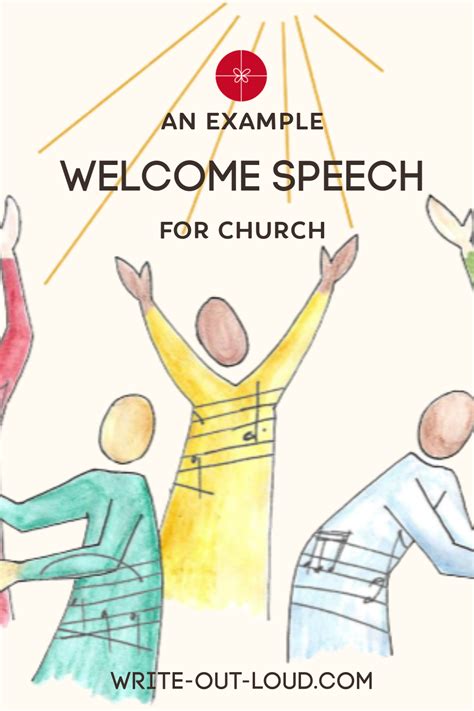 Church welcome speech sample – Artofit