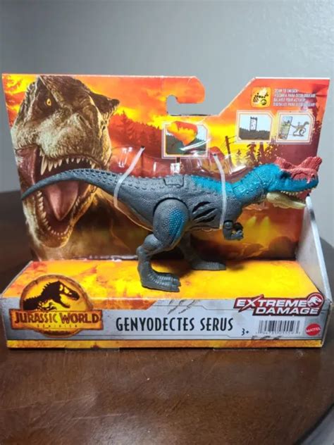 JURASSIC WORLD DOMINION Extreme Damage GENYODECTES SERUS Dinosaur