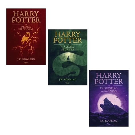 Kit C Livros Saga Harry Potter Volumes E Capa Dura Shopee Brasil