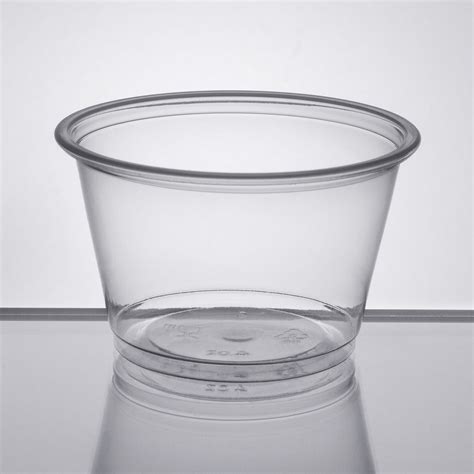 4 Oz Clear Plastic Souffle Cup Portion Cup 100 Pack