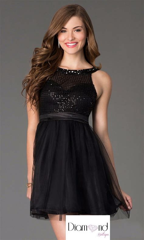 Vestido De Noche Fiesta Graduaci N Negro Corto Tul En