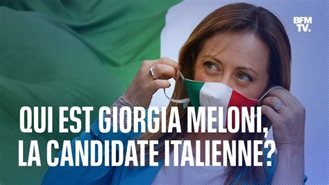 Giorgia Meloni La Candidate Dextr Me Droite En T Te Pour Devenir La