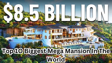 Biggest Mega Mansion In The World Youtube