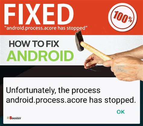 FIXED Android Process Acore Has Stopped 6 Methods To Solve How To