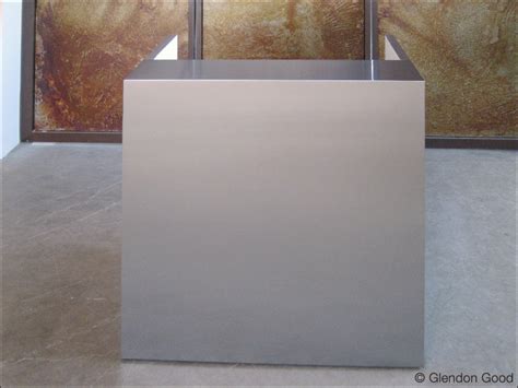 Stainless Steel Reception Desk Glendon Good