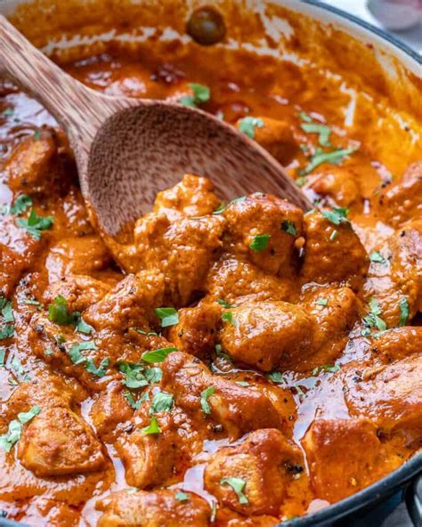 Easy Butter Chicken Recipe Healthy Fitness Meals