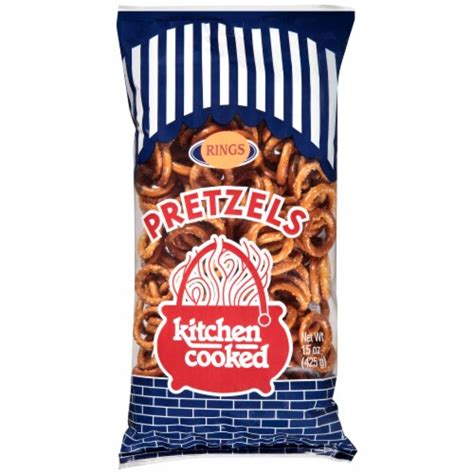 Kitchen Cooked Mini Pretzel Rings, 15 oz - Kroger