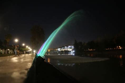 La Belleza Del Parque General San Mart N En La Noche Mir Las Fotos