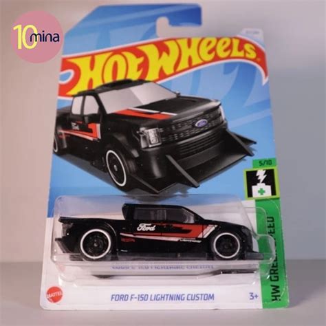 Jual Hot Wheels Ford F150 Lightning Custom HW Green Speed Jakarta Selatan 10mina Tokopedia
