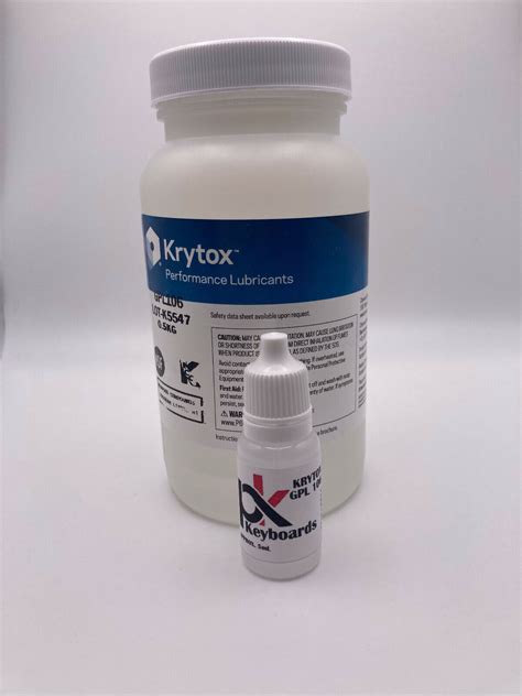 Genuine Krytox Gpl Oil Lubricant Pfpe Perfluoropolyether Mechanical