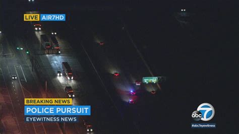 Chp Apprehends Driver In Bakersfield Area After High Speed Chase That