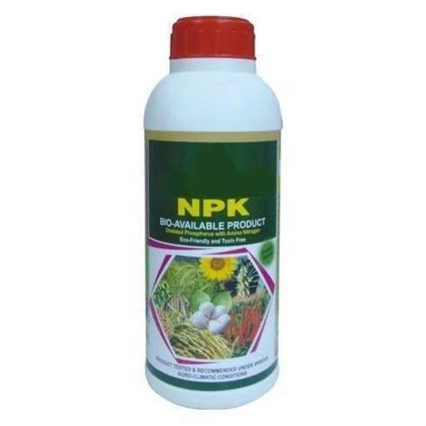 Liquid 19 19 19 Npk Fertilizer Bottle 1 Litre At Rs 365 Litre In Kavali