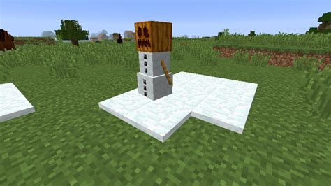 【マイクラ】スノーゴーレムの作り方を解説！カボチャを外すことができる！？ ビビアンのマイクラ攻略ブログ