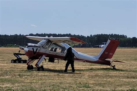 Dron Z Niebezpiecznymi Substancjami Na Bydgoskim Lotnisku Wiczenia