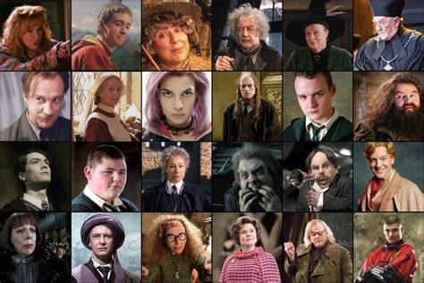 Names Of Harry Potter Characters With Pictures Picturemeta