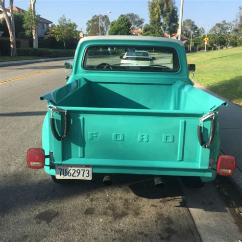 Restored 1967 Ford F100 Stepside Bed Truck In Excellent Condition