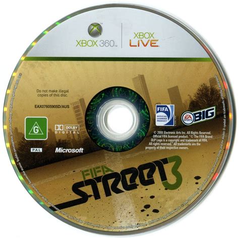 Fifa Street 3 2008 Xbox 360 Box Cover Art Mobygames