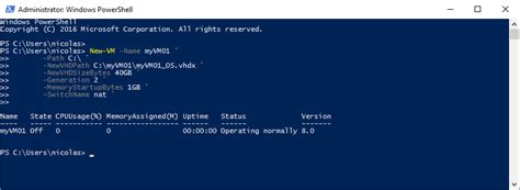 Creating Hyper V Virtual Machines Using Windows Powershell NBKomputer