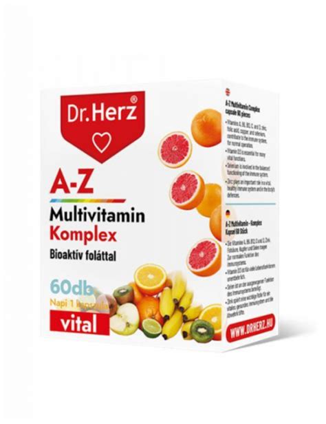 Dr Herz A Z Multivitamin komplex kapszula Prevenció Patika