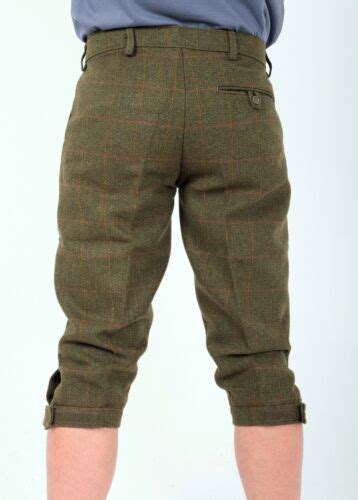 Country Derby Tweed Breeks Shooting Huntsman Game Breeches Plus Two