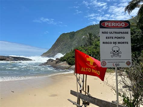 Marinha Do Brasil Emite Alerta De Ressaca Em Niter I