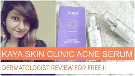 Kaya Skin Clinic Review Kaya Comedone Control Serum Review How To