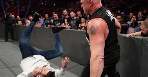 Brock Lesnar Propin Brutal Golpiza Al Hijo De Rey Mysterio En La Wwe