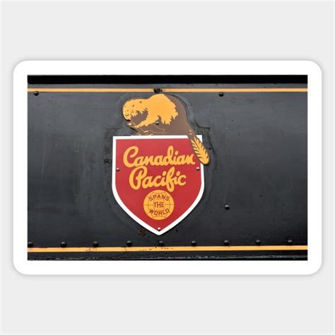 Canadian Pacific Logo - Logo - Sticker | TeePublic