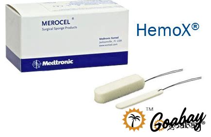 Medtronic Merocel hemoX Standard Nasal Dressing | GOABAY