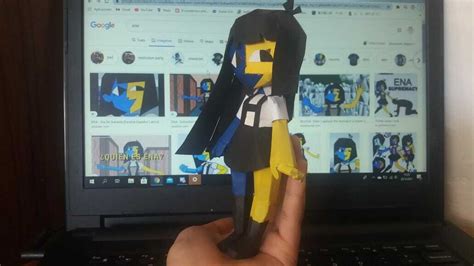 Papercraft De Ena By Dinosaurioepileptico On Newgrounds