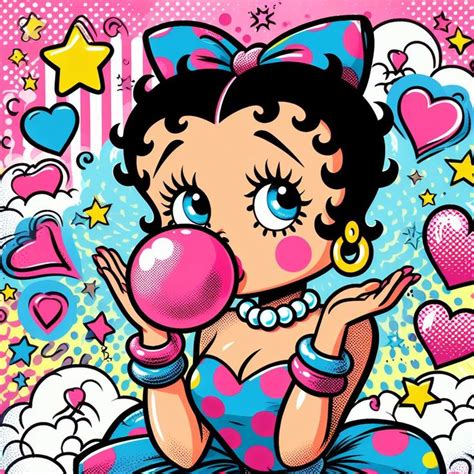 Pin by graciela beatrz on sublimación dama Betty boop pop art Betty