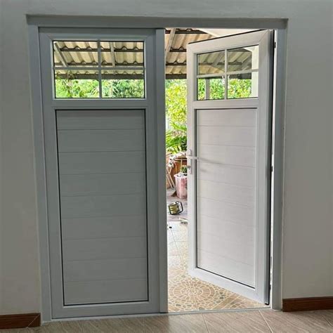 Swing Aluminium Glass Hinged Door Thickness Mm At Rs Sq Ft In