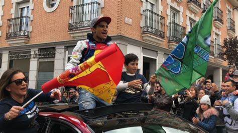 Jorge Martín homenajeado en San Sebastián de los Reyes Foto 3 de 12