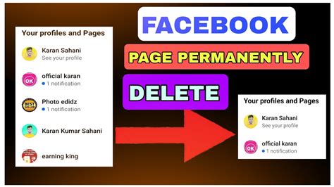 Facebook Page Delete Kaise Kare How To Delete Facebook Page