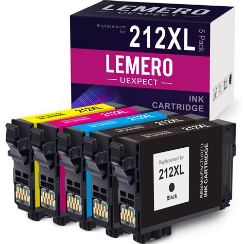 212xl 212 Ink Cartridge For Epson 212 Xl 212xl T212xl For Epson Expression Home Xp 4105 Xp 4100